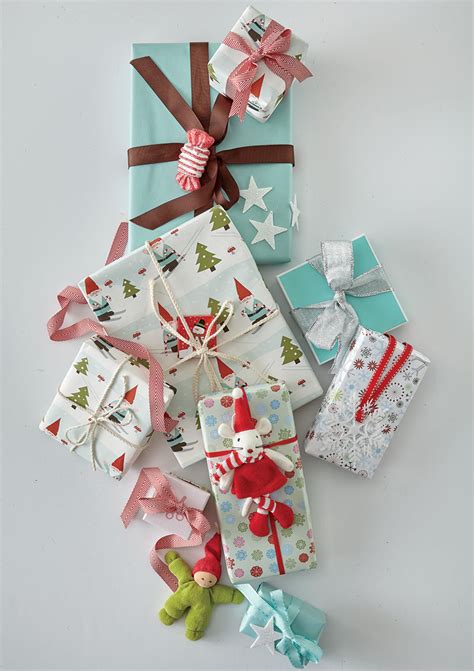 15 ideas for creative homemade tags. Christmas Gift Wrapping Ideas