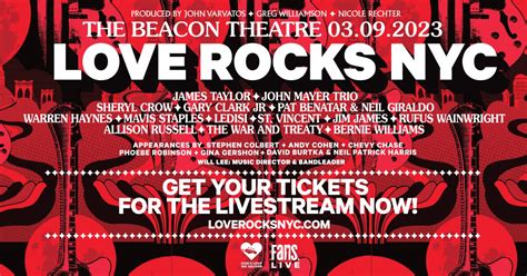 Love Rocks Nyc Beacon Livestream Fans