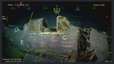 Wreckage Of Famed World War Ii Uss Lexington Aircraft Carrier Found Off