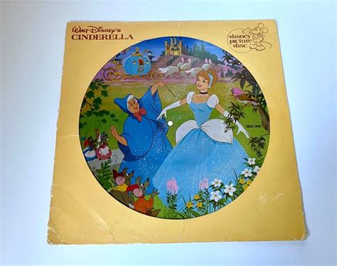 1981 Walt Disneys Cinderella Original Soundtrack Phono Etsy