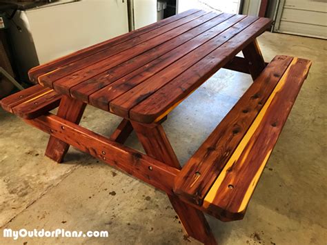 How To Build A 6 Ft Picnic Table 41 How To Make More Design By Doing Less