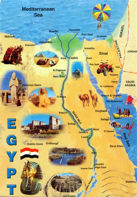 What Are The Geographical Features Of Ancient Egypt