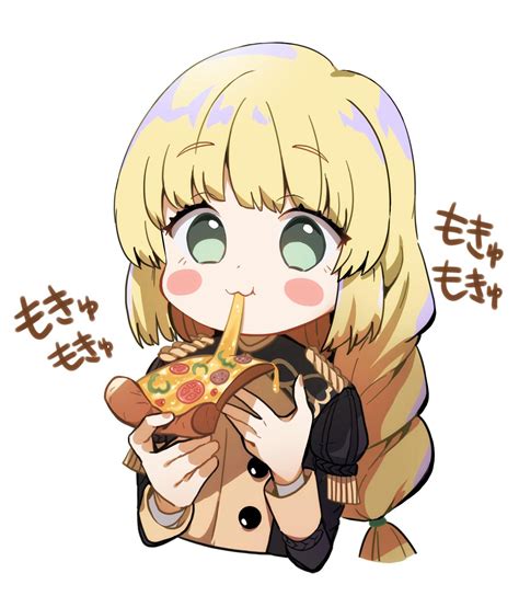 Ingrid Eating Pizza Fire Emblem Three Houses Know Your Meme Fire