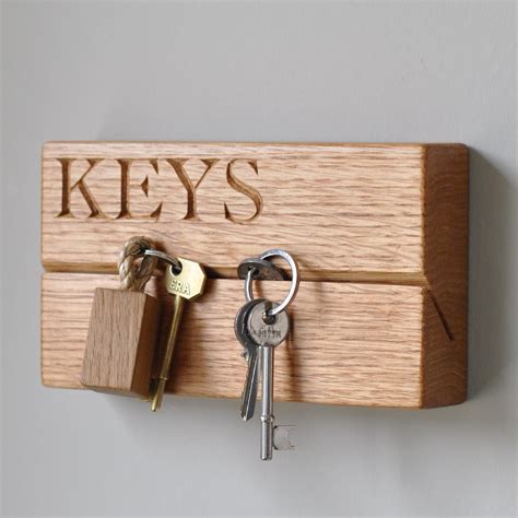 Wooden Key Holder The Handpicked Collection Nøgle Holder Nøgle Nøgler