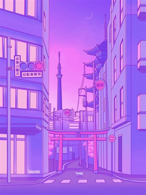 Purple Anime Aesthetic Wallpapers Ntbeamng