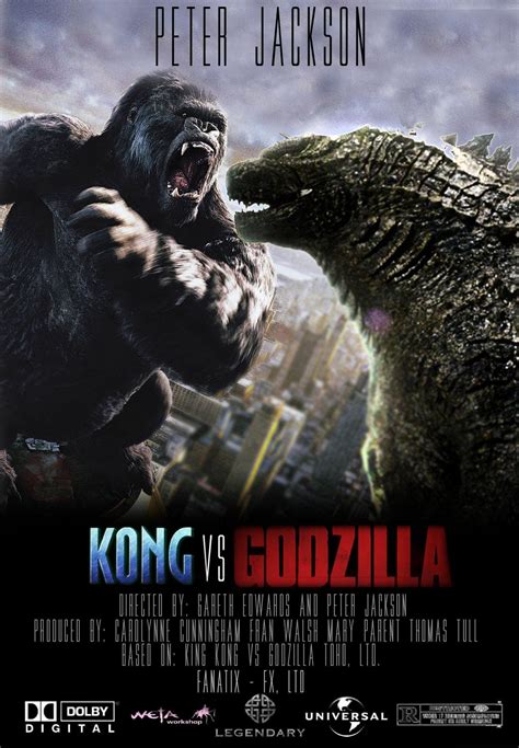 Póster oficial de 'godzilla vs. King Kong Vs Godzilla Trailer (Fan-Made) | King kong vs ...