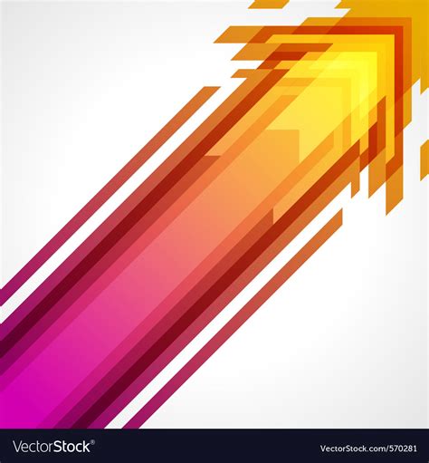 Abstract Arrow Background Royalty Free Vector Image