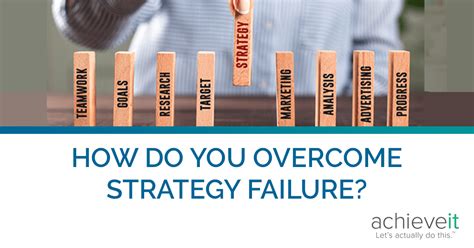 7 Steps To Help Overcome Strategy Failure
