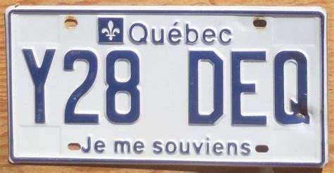 Quebec Product Categories Automobile License Plate Store