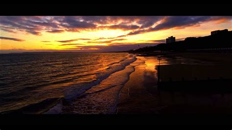 Autumn Beach Sunset Youtube