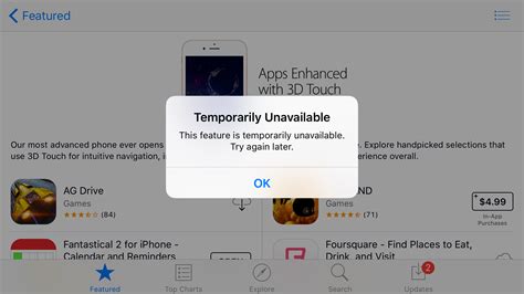 App Store Temporarily Unavailable Error Preventing Downloads And