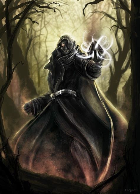 Dark Mage By Forge T On Deviantart Mage Dark Fantasy Art Fantasy Wizard