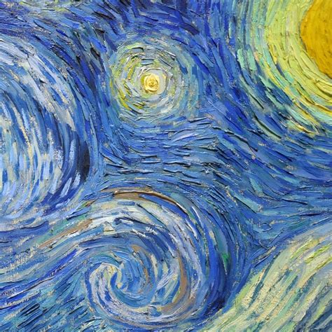 Mesmerizing Starry Night Detail By Vincent Van Gogh