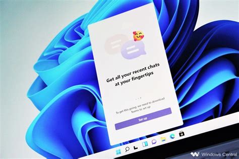Windows 11 Viene Fornito Con La Nuova App Chat Basata Su Microsoft