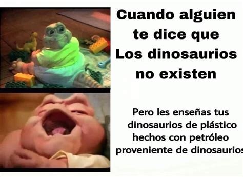 19 Memes de dinosaurios que seguro te hacen reír o te regresamos tu dinero