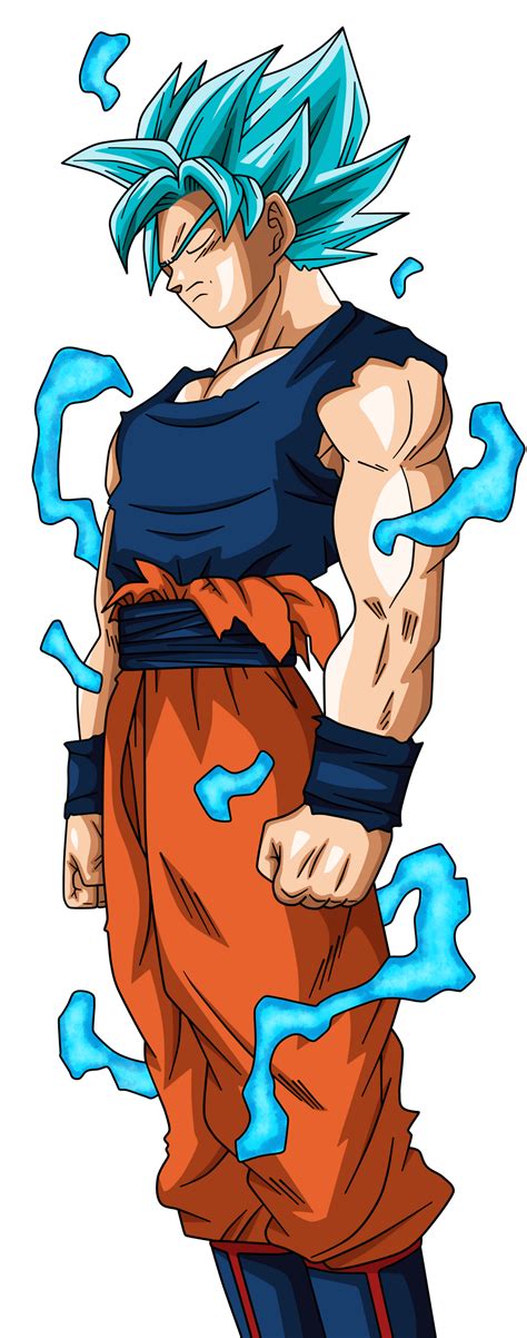 Goku Ssj Blue Full Power By Cholo Art On Deviantart