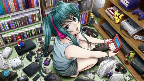 Gamer Girl Kawaii Pc Wallpapers Wallpaper Cave