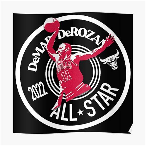 Demar Derozan Logo Poster For Sale By Phucthinh13999 Redbubble