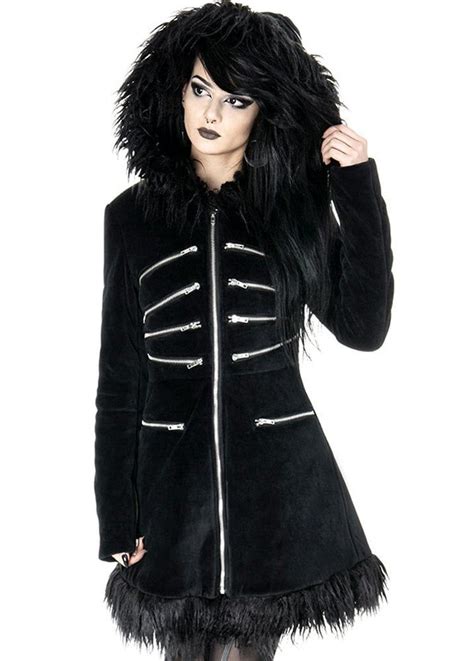 Gothic Mantel Hood Clothes Gothic Coat Solid Tank Tops Line Shopping Jackets For Women