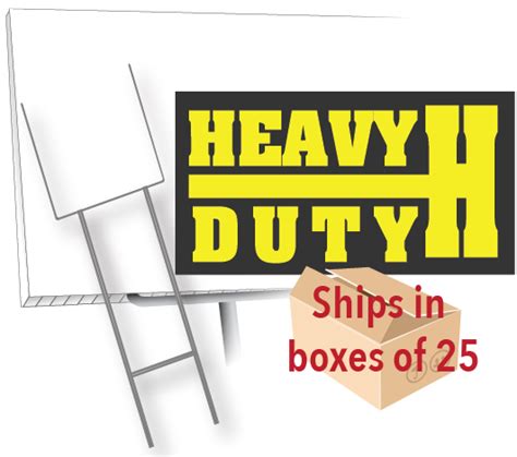 Heavy Duty H Frame Stakes For Yard Signs