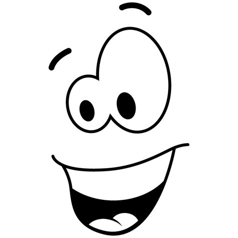 Cartoon Eyes And Mouth Png