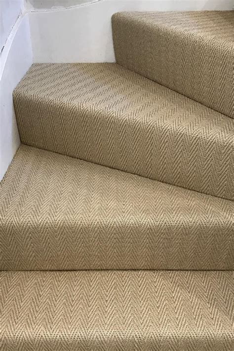 Sisal Herringbone Carpet Carpet Staircase Carpet Stairs Stairway Carpet