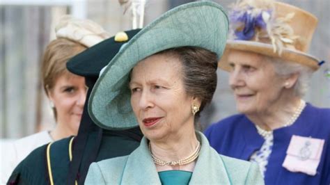 Princess Anne Puts Her Fashion Foot Forward For Stunning Garden Party