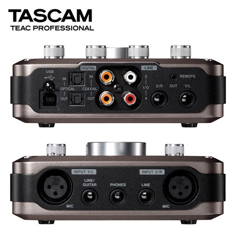 Best sound cards/audio interfaces for music production 2021. Original TASCAM US 366 US366 professional USB audio interface recording sound card with ...