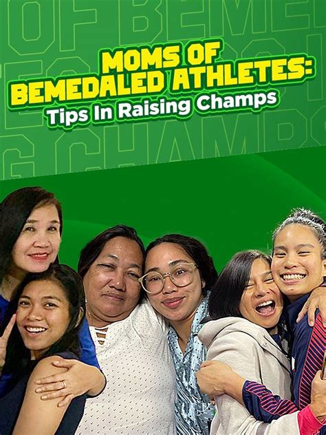 Moms Of Bemedaled Athletes Share Their Tips In Raising Champs