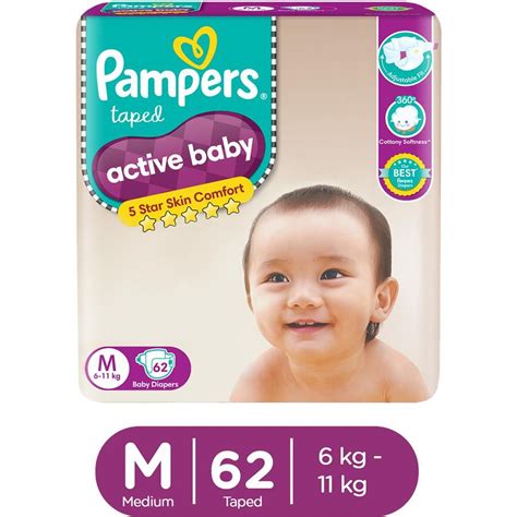 Pampers Active Baby Taped Diapers Large 50 Count Ubicaciondepersonas