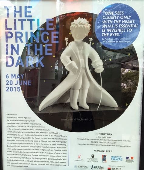 Everything Is Art The Little Prince In The Dark At Alliance Française