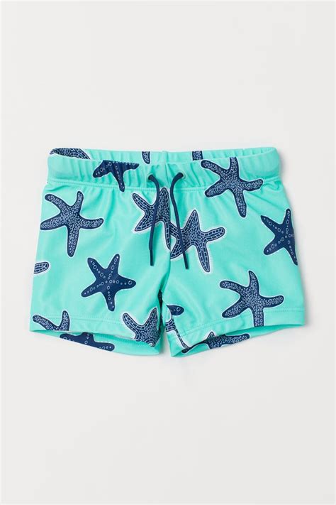 Swim Trunks Light Greenstarfish Kids Handm Us