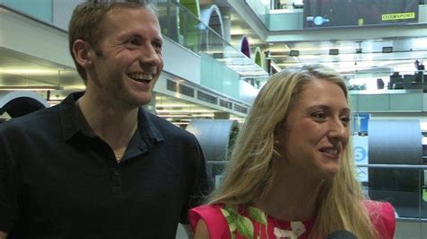 Olympics Golden Couple Jason Kenny And Laura Trott Marry In Private Bbc News