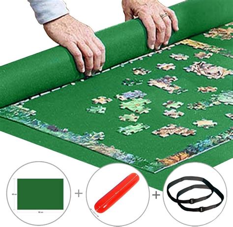 Puzzle Mat Roll Up Jigsaw Puzzle Pad Puzzle Storage Felt Mat Puzzles