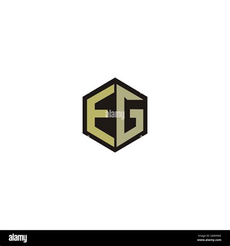 Letter Eg Or Ge Logo Vector Logo Design Stock Vector Image And Art Alamy