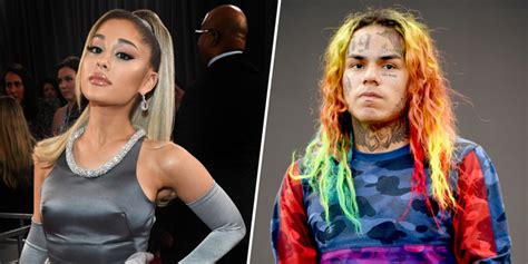 ariana grande justin bieber respond to tekashi 6ix9ine s claim they stole top chart spot