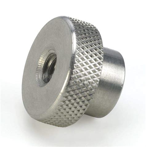 Morton Stainless Steel Knurled Head Nuts Inch Size 4 40 Thread Size