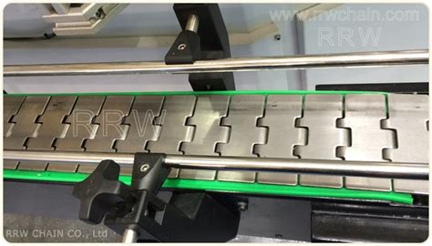 Our modular chain systems offer straight running or side flexing features with horizontal, incline or decline configurations. SS 802 812 Stainless Steel Table Top Slat Chains - RRW Chain