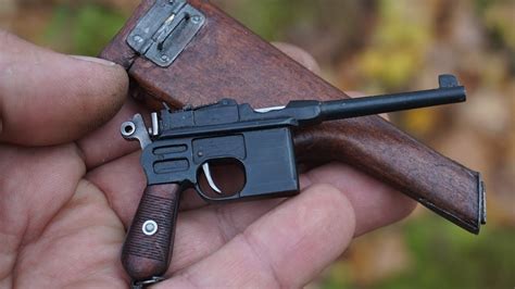 Miniature Shooting Mauser C96 Youtube