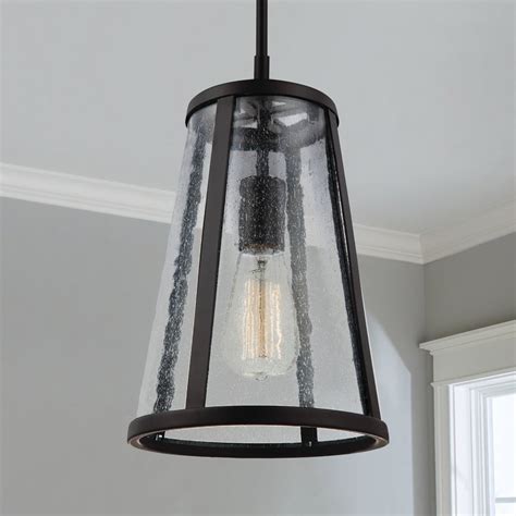 Feiss Harrow Oil Rubbed Bronze Mini Pendant Light P1287orb