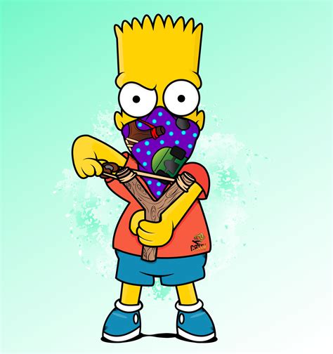 100 Fondo De Bart Simpsons