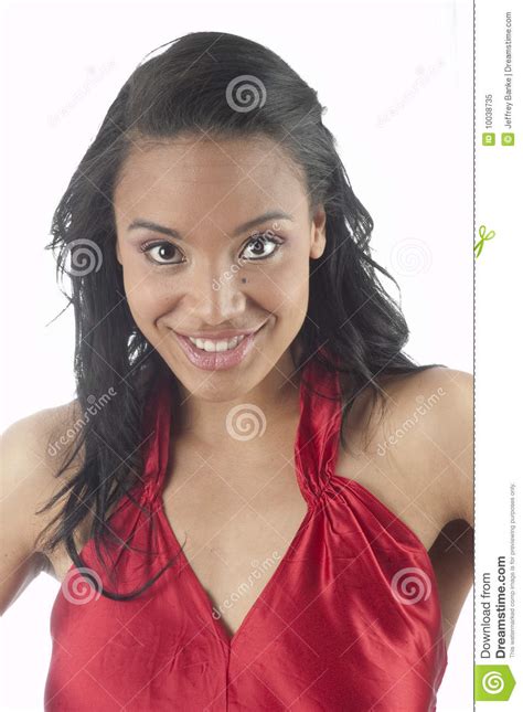 Beautiful African American Woman Stock Image Image Of Photogenic Pretty 10038735