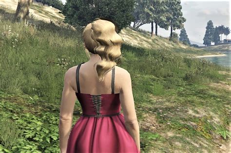 Hairstyle For Mp Female Wavy Ponytail Gta5