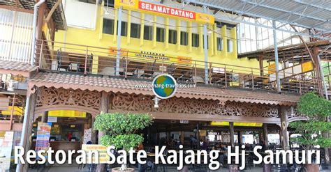See 122 unbiased reviews of sate kajang haji samuri, rated 3.5 of 5 on tripadvisor and ranked #16 of 125 restaurants in sate kajang hj samuri, kajang (near mrt). Restoran Sate Kajang Hj Samuri, Kajang, Selangor