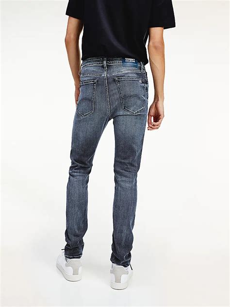 simon skinny fit jeans met stretch denim tommy hilfiger