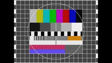 Fubk Testbild Testcard Test Pattern Tv Nostalgie Youtube