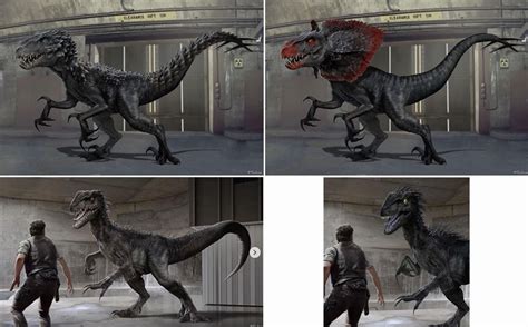 Jurassic Park Raptor Concept Art