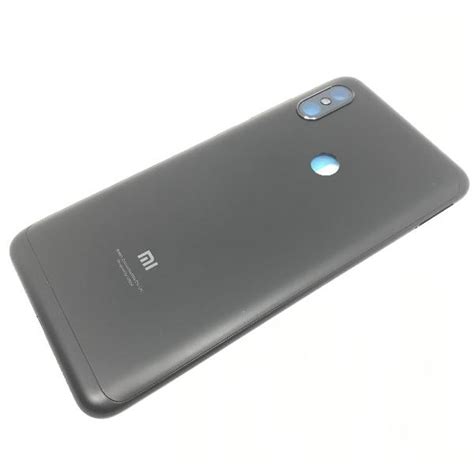 Tapa Trasera Para Xiaomi Redmi Note 6 Pro Negra