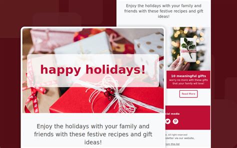 Happy Holidays 2019 Email Template W3layouts