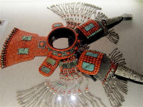 Mongolian Headdress Bead Work Beaded Embroidery Beaded Accessories